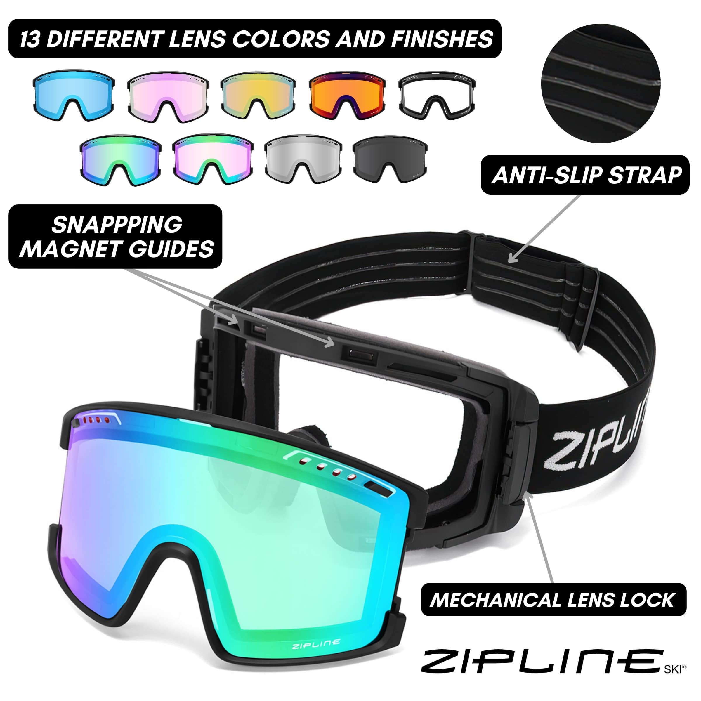 Podium XT Replacement Lens Only — Zipline Ski